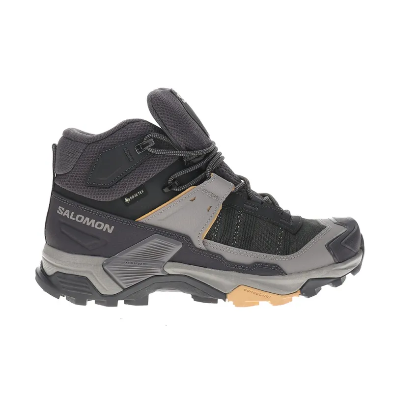 X Ultra 5 Mid Gore-Tex Round Toe Hiking Boots sold by Shoebacca