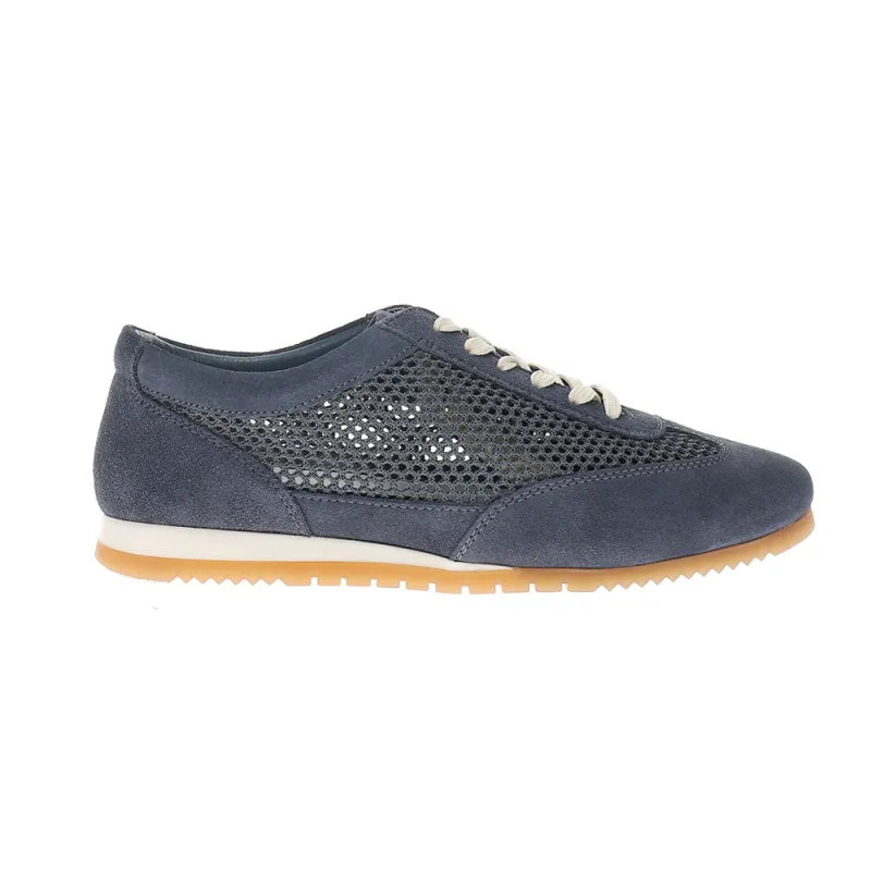 Naples Suede Mesh Lace Up Sneakers made by Seychelles