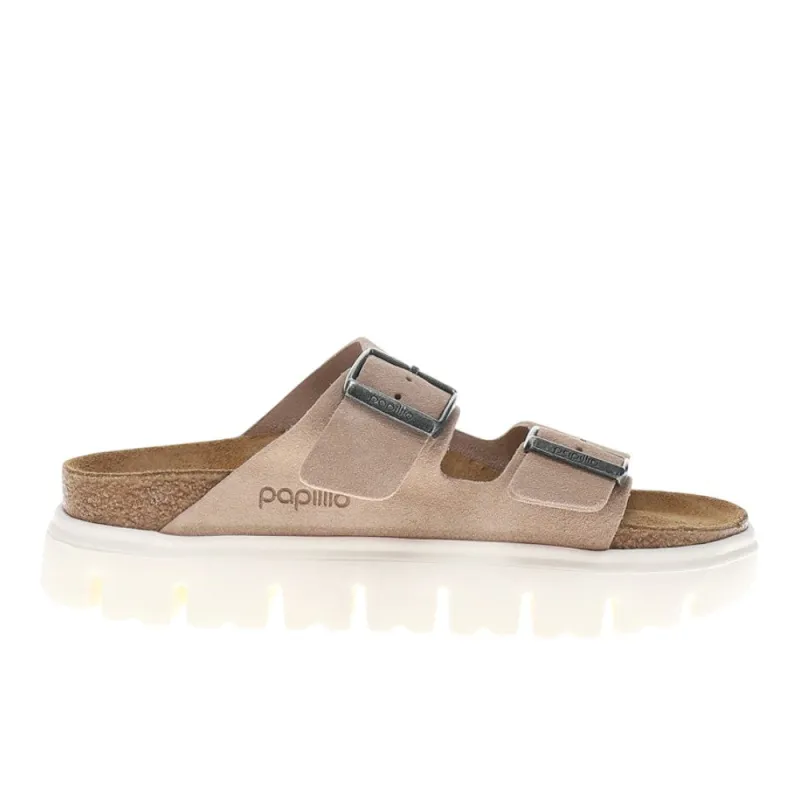 Arizona Chunky Suede Leather Sandals sold by Shoebacca