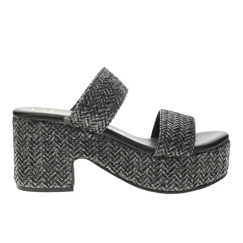 Ocean Ave Platform Block Heel Sandals sold by Shoebacca