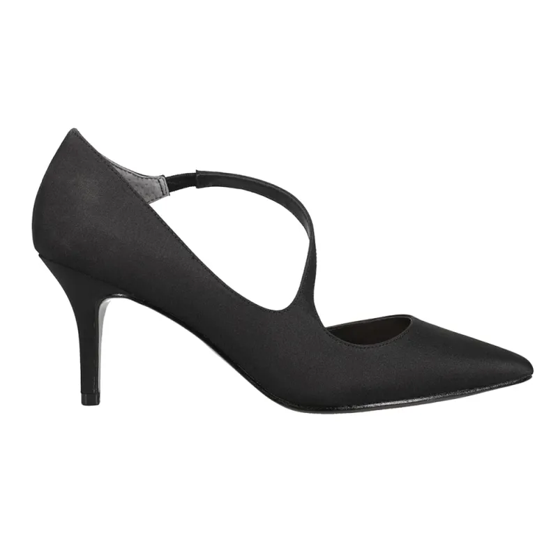 Thelma Pointed Toe Mary Jane Evening Pumps sold by Shoebacca