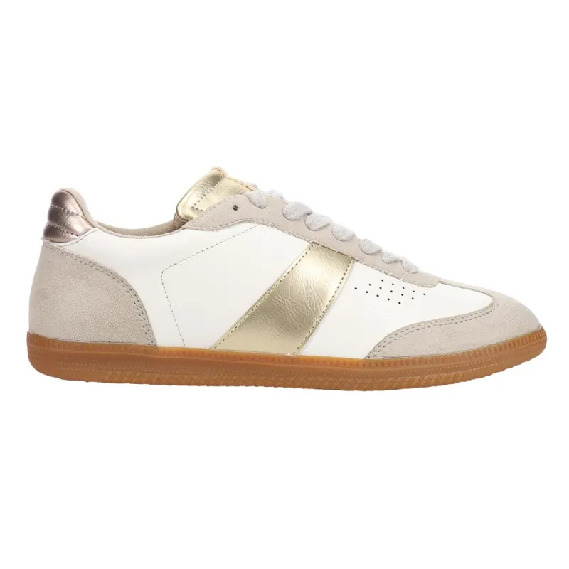 Sydney Metallic Lace Up Sneakers made by ShuShop