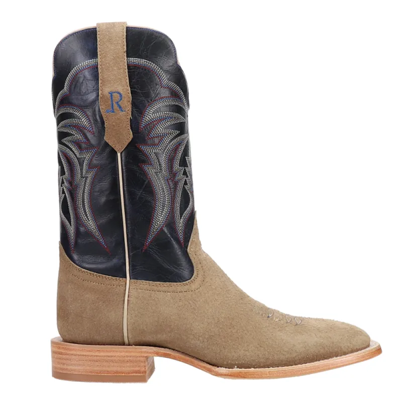 Boar Wide Embroidered Square Toe Cowboy Boots made by Shoebacca