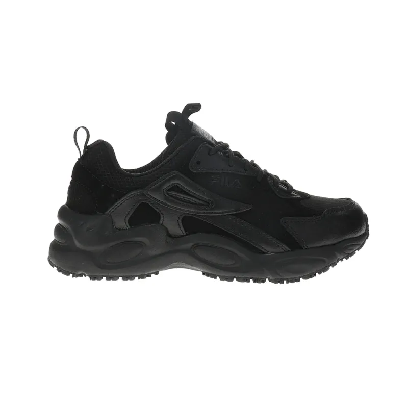 Lateshift Slip Resistant Waterproof Composite Toe Work Shoes made by Fila