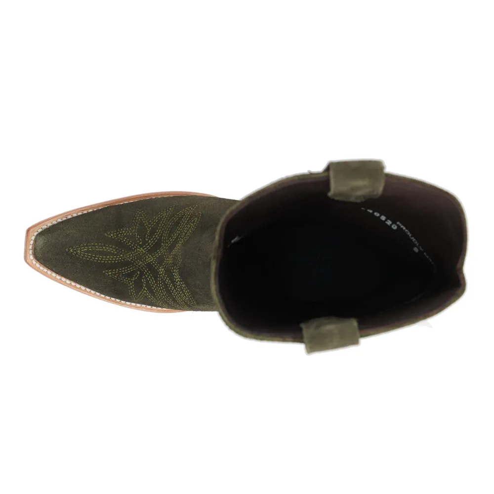 Sandaga Embroidered Snip Toe Midi Boot sold by Shoebacca product image thumbnail 4