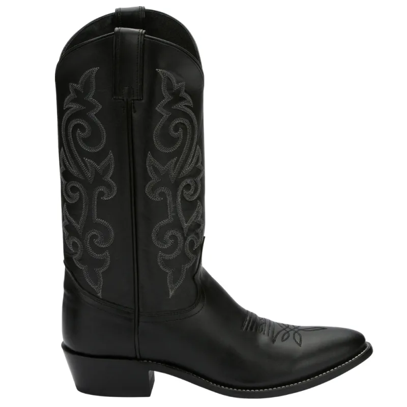 Buck 13 Inch Round Toe Cowboy Boots made by Justin Boots