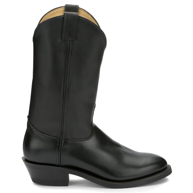 Tobias 12 Inch Round Toe Cowboy Boots made by Justin Boots