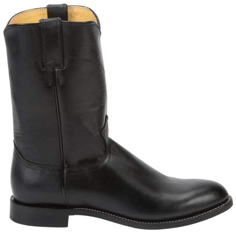 Jackson 10 Inch Round Toe Roper Boots made by Justin Boots