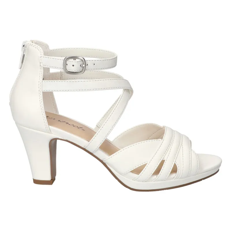 Crissa Ankle Strap Platform Sandals sold by Shoebacca