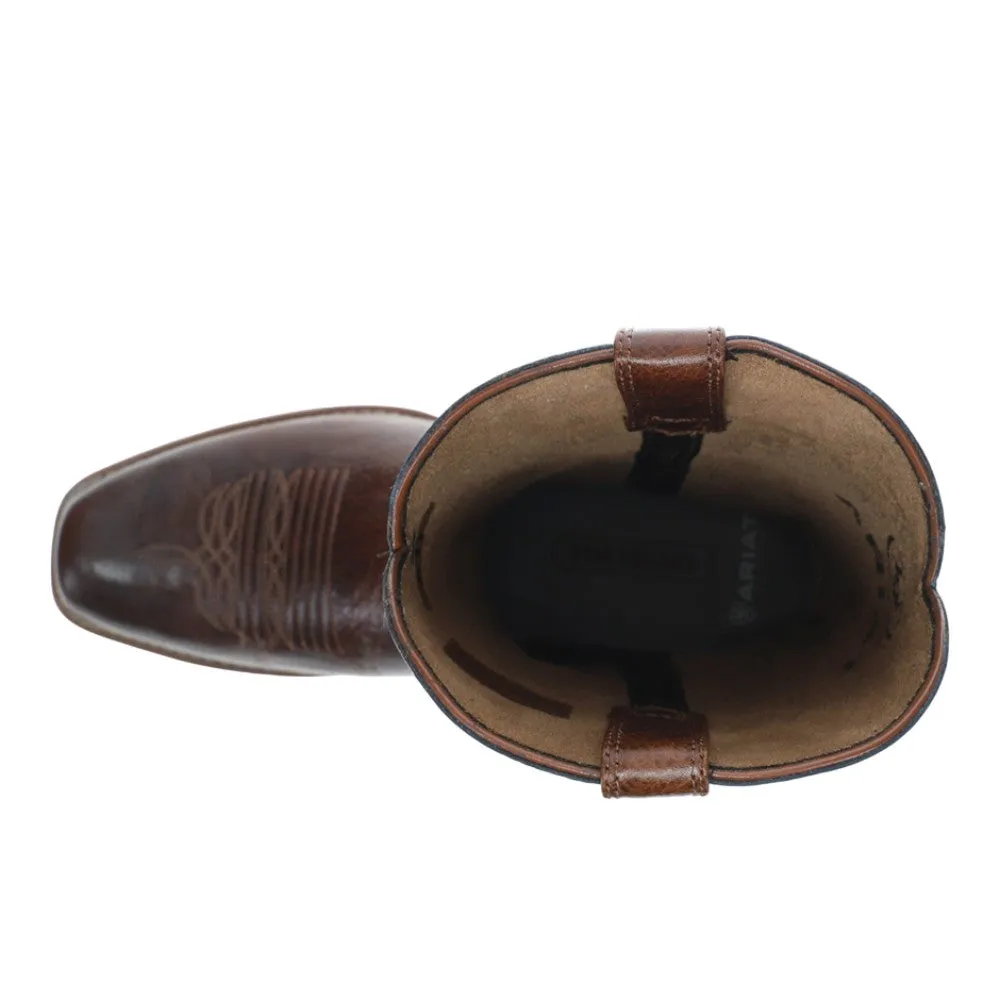 Hustler Embroidered Square Toe Pull On Cowboy Boots sold by Shoebacca product image thumbnail 4