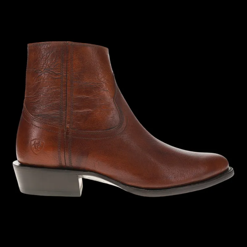 Barrett Western Round Toe Pull On Boots made by Ariat