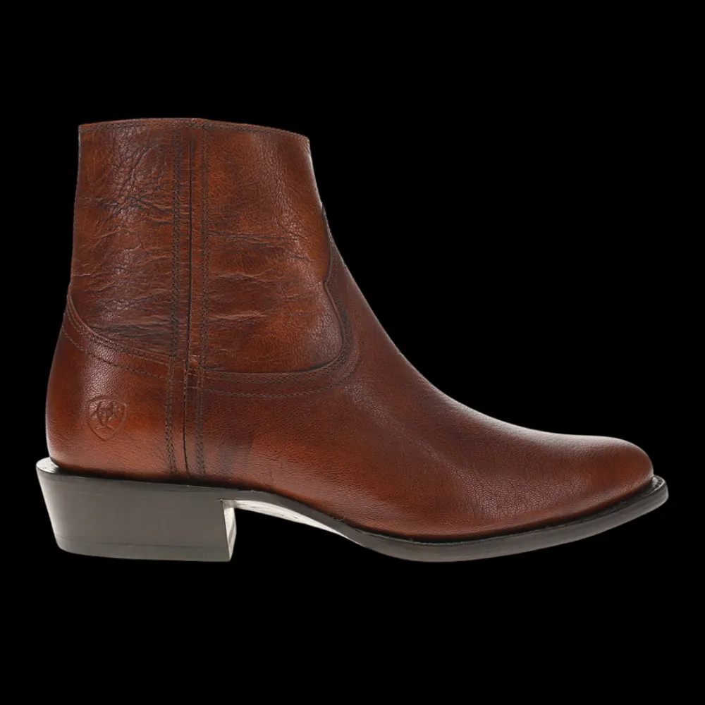 Barrett Western Round Toe Pull On Boots sold by Shoebacca