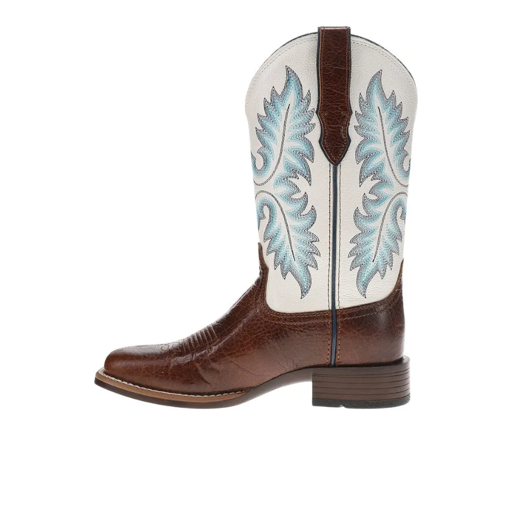Canyon Point Embroidered Square Toe Pull On Cowboy Boots sold by Shoebacca product image thumbnail 3