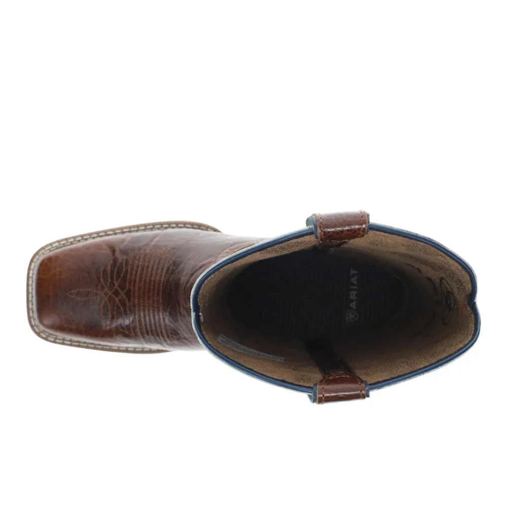 Canyon Point Embroidered Square Toe Pull On Cowboy Boots sold by Shoebacca product image thumbnail 4