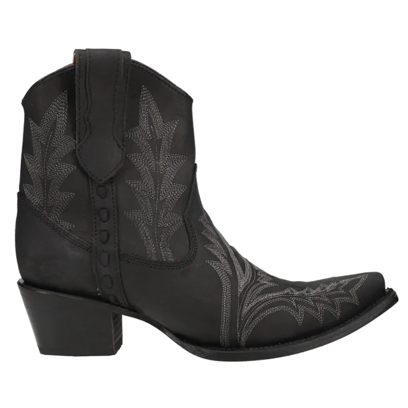 Embroidered Snip Toe Cowboy Booties made by Shoebacca