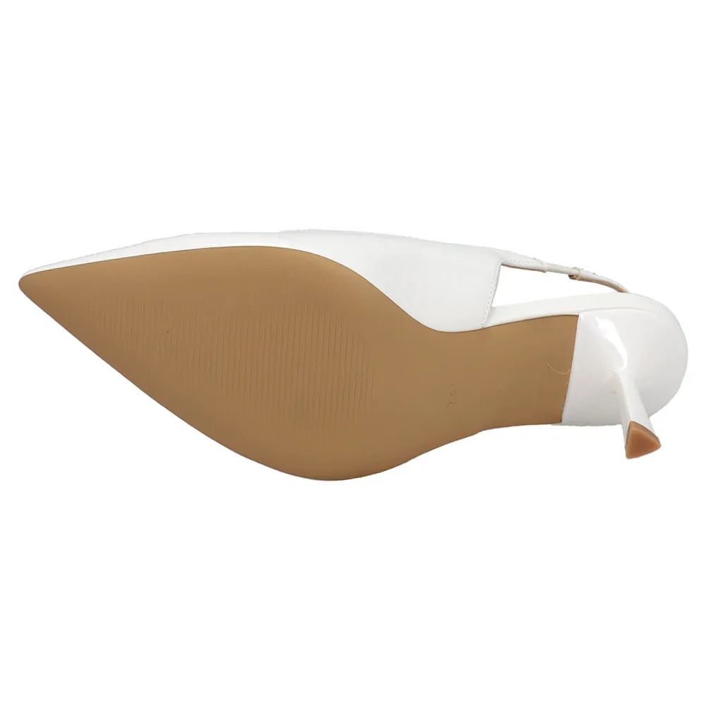 Jacinda Pointed Toe Slingback Pumps sold by Shoebacca product image thumbnail 5