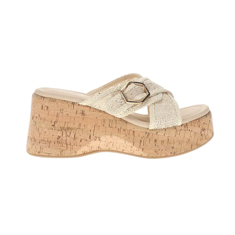 Loulou Platform Wedge Sandals sold by Shoebacca