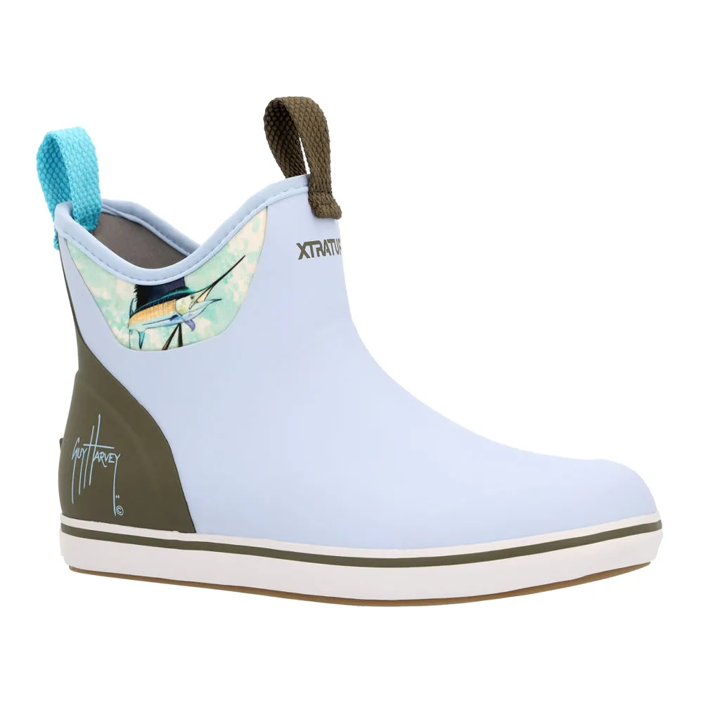 Guy Harvey X Ankle Deck Graphic Round Toe Pull On Boots sold by Shoebacca product image thumbnail 2