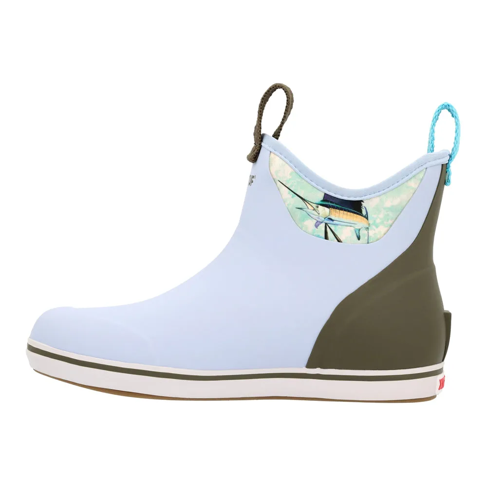 Guy Harvey X Ankle Deck Graphic Round Toe Pull On Boots sold by Shoebacca product image thumbnail 3