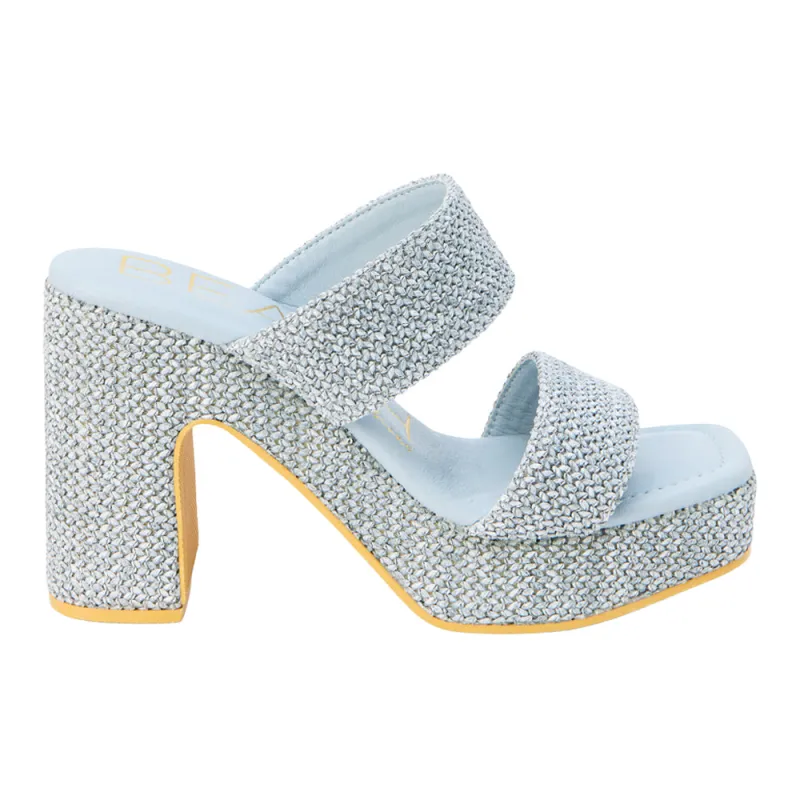 Gem Platform Block Heel Sandals sold by Shoebacca