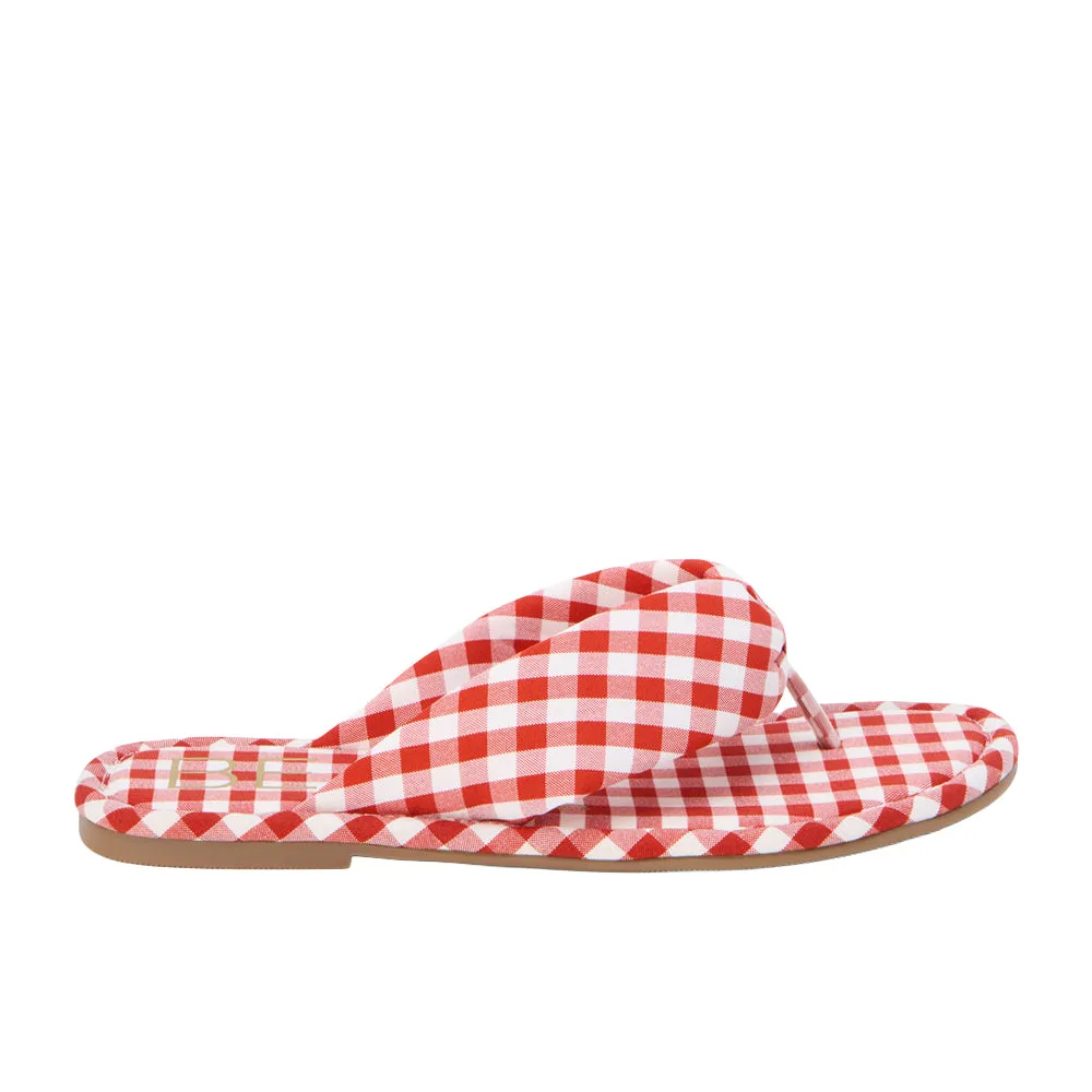 Gidget Gingham Flip Flops sold by Shoebacca