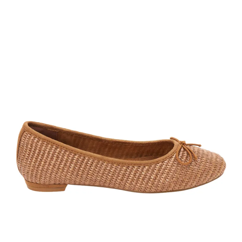 Donna Raffia Ballet Flats sold by Shoebacca