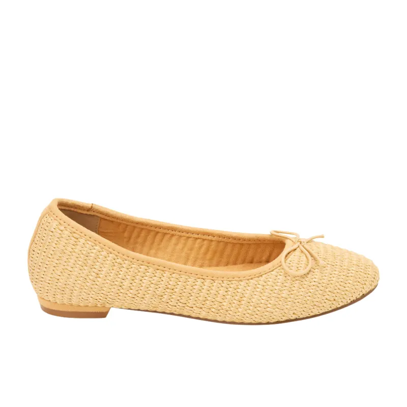 Donna Raffia Ballet Flats sold by Shoebacca