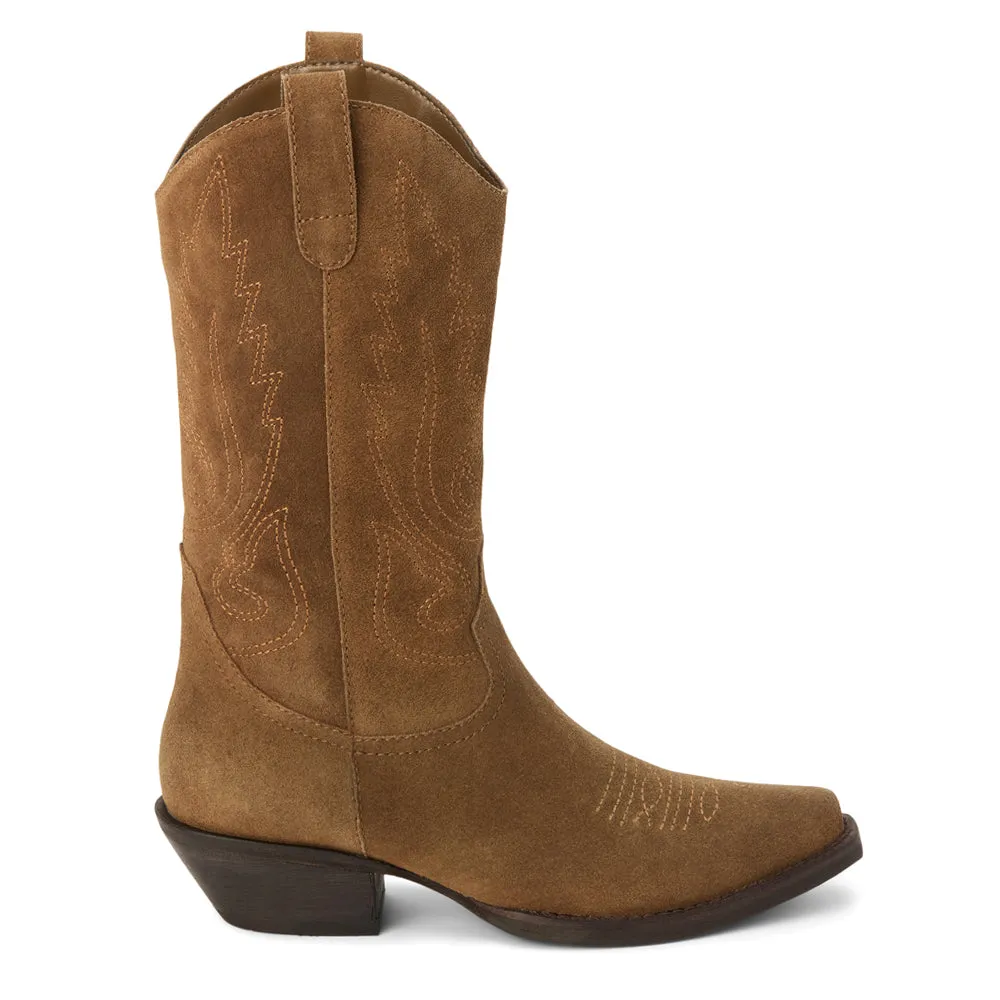 Gaucho Embroidered Snip Toe Cowboy Boots sold by Shoebacca