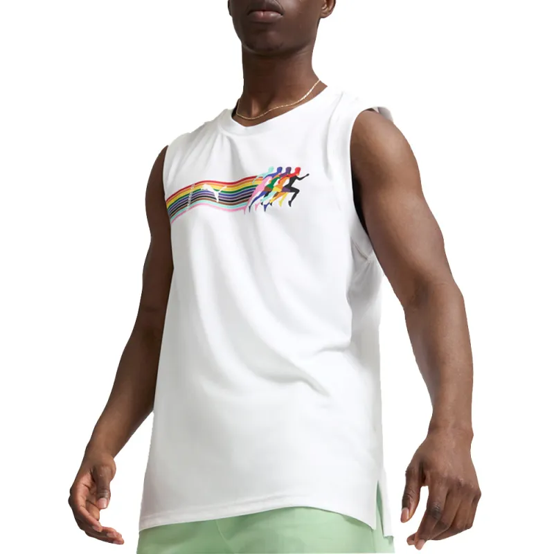 Classics Love Marathon Mesh Athletic Tank Top made by Puma