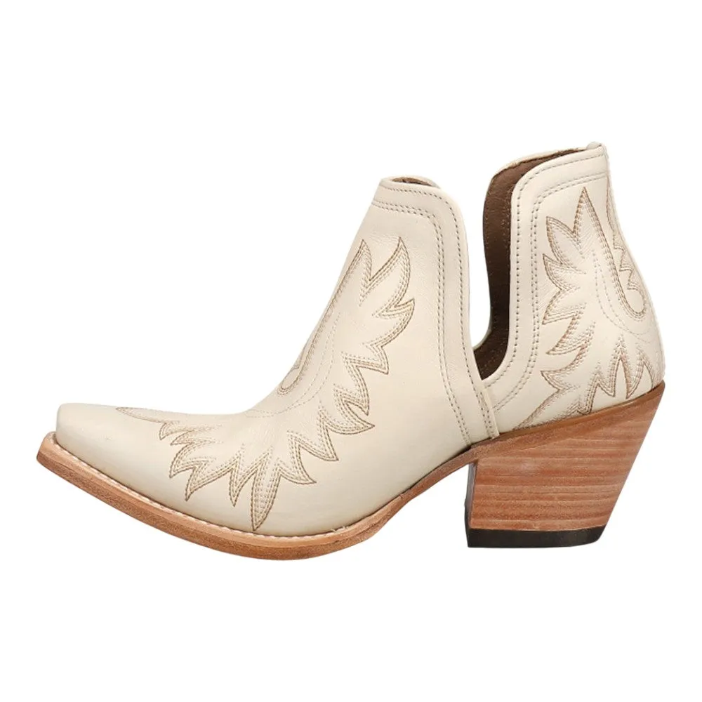 Dixon Embroidered Snip Toe Pull On Cowboy Booties sold by Shoebacca product image thumbnail 3