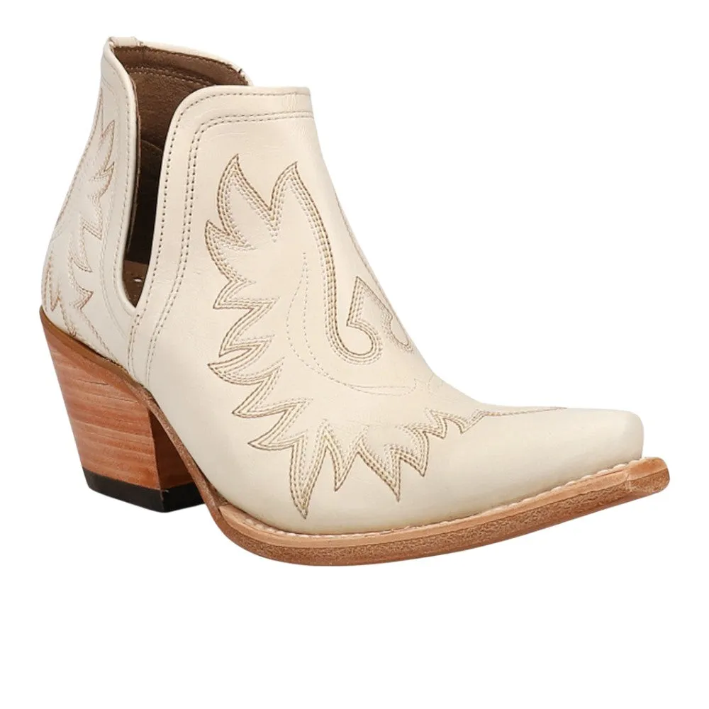 Dixon Embroidered Snip Toe Pull On Cowboy Booties sold by Shoebacca product image thumbnail 2