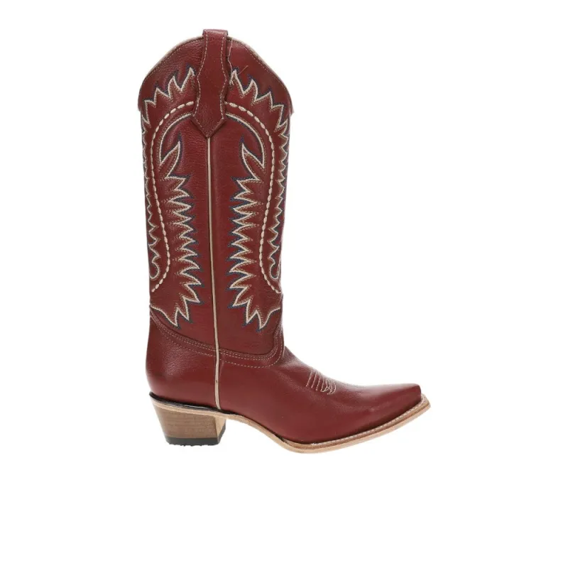 Embroidered Snip Toe Cowboy Boots made by Shoebacca