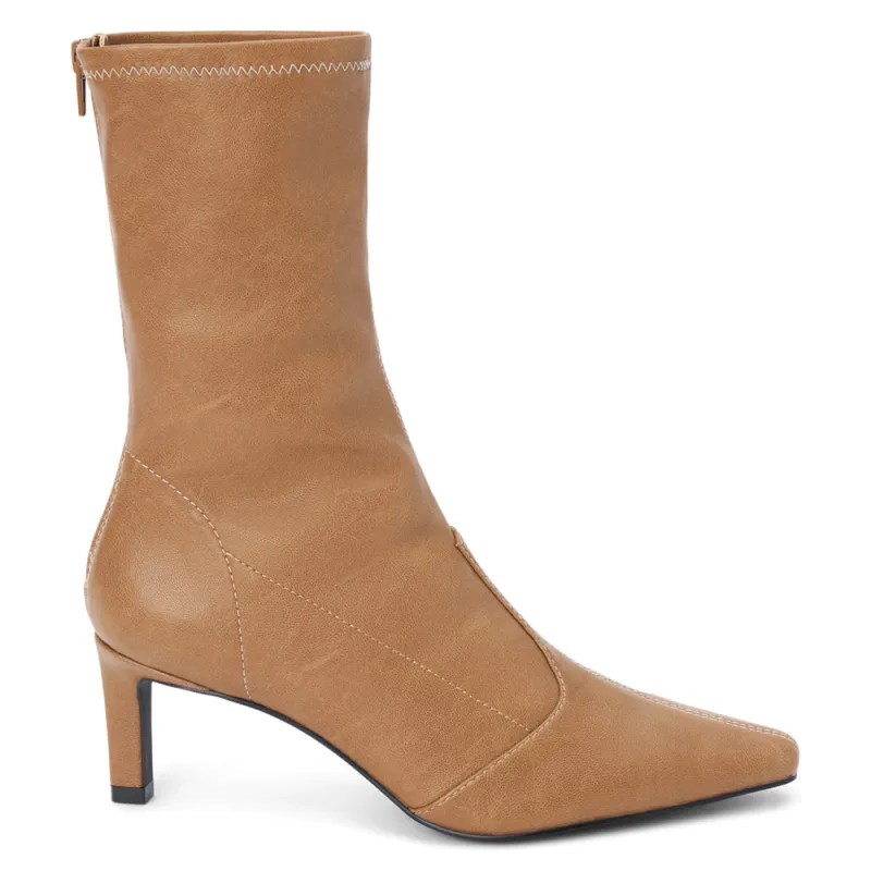 Clara Snip Toe Zippered Boots made by Coconuts by Matisse