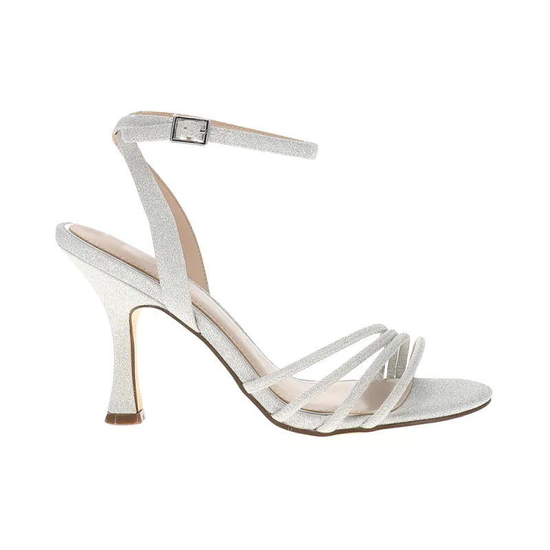 Veruca Glitter Ankle Strap Sandals made by Nina