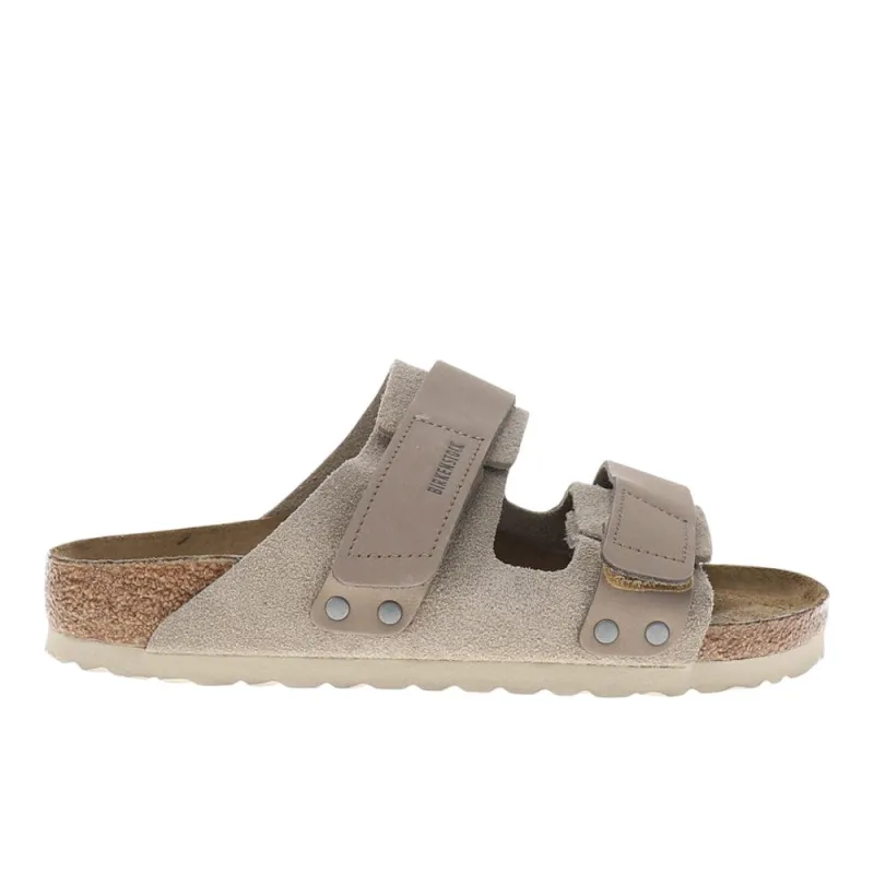 Uji Nubuck Suede Footbed Sandals sold by Shoebacca