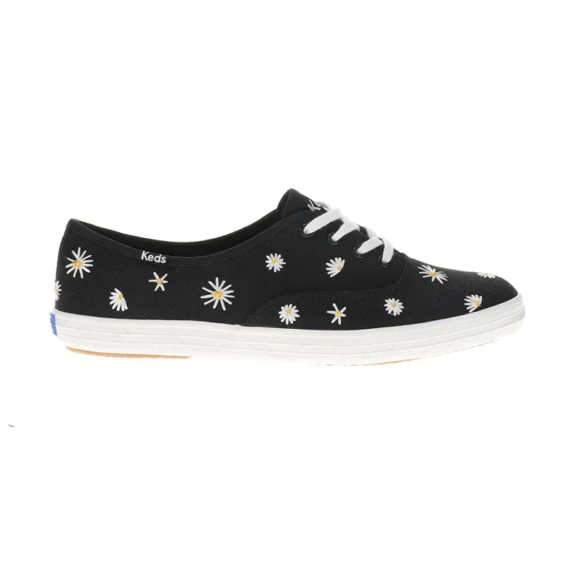 Champion Canvas Daisy Embroidery Lace Up Sneakers sold by Shoebacca
