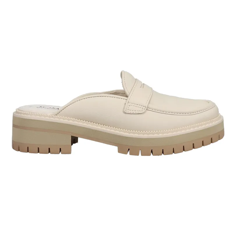 Cara Lug Sole Mule Loafers sold by Shoebacca