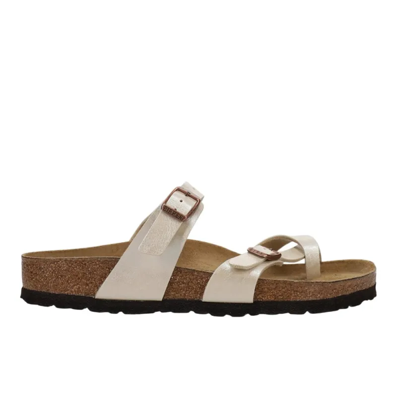 Mayari Shimmering Birko-Flor Sandals made by Birkenstock