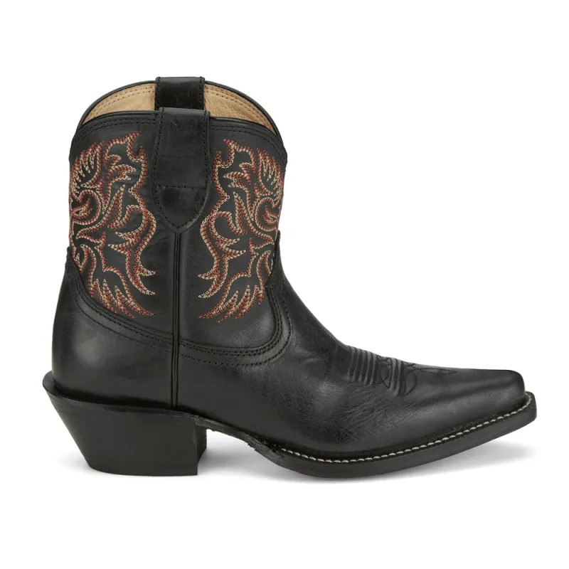 Isabella 7 Inch Snip Toe Cowboy Booties sold by Shoebacca
