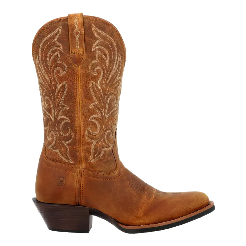 Shyloh 11 Inch Embroidered Round Toe Pull On Cowboy Boots made by Durango