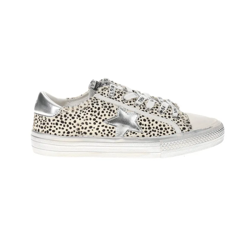 Alive Metallic Polka Dot Lace Up Sneakers sold by Shoebacca