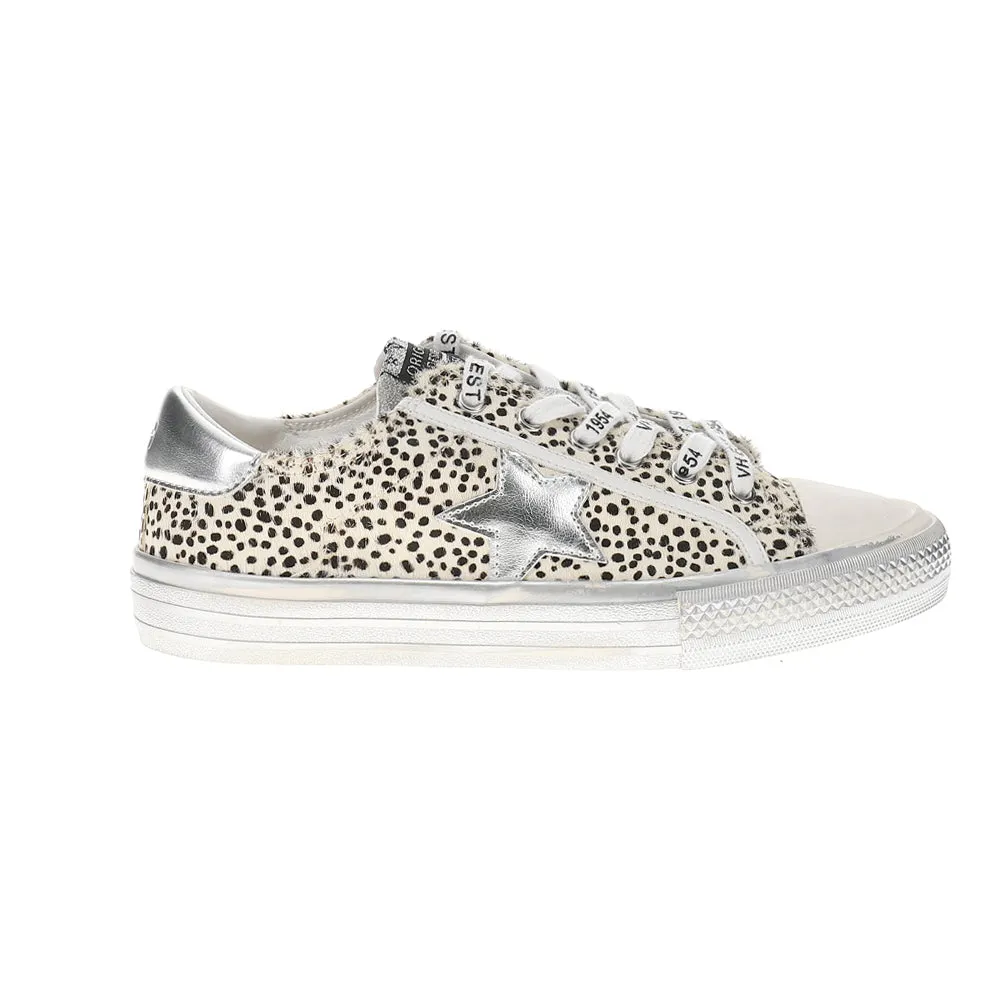 Alive Metallic Polka Dot Lace Up Sneakers sold by Shoebacca