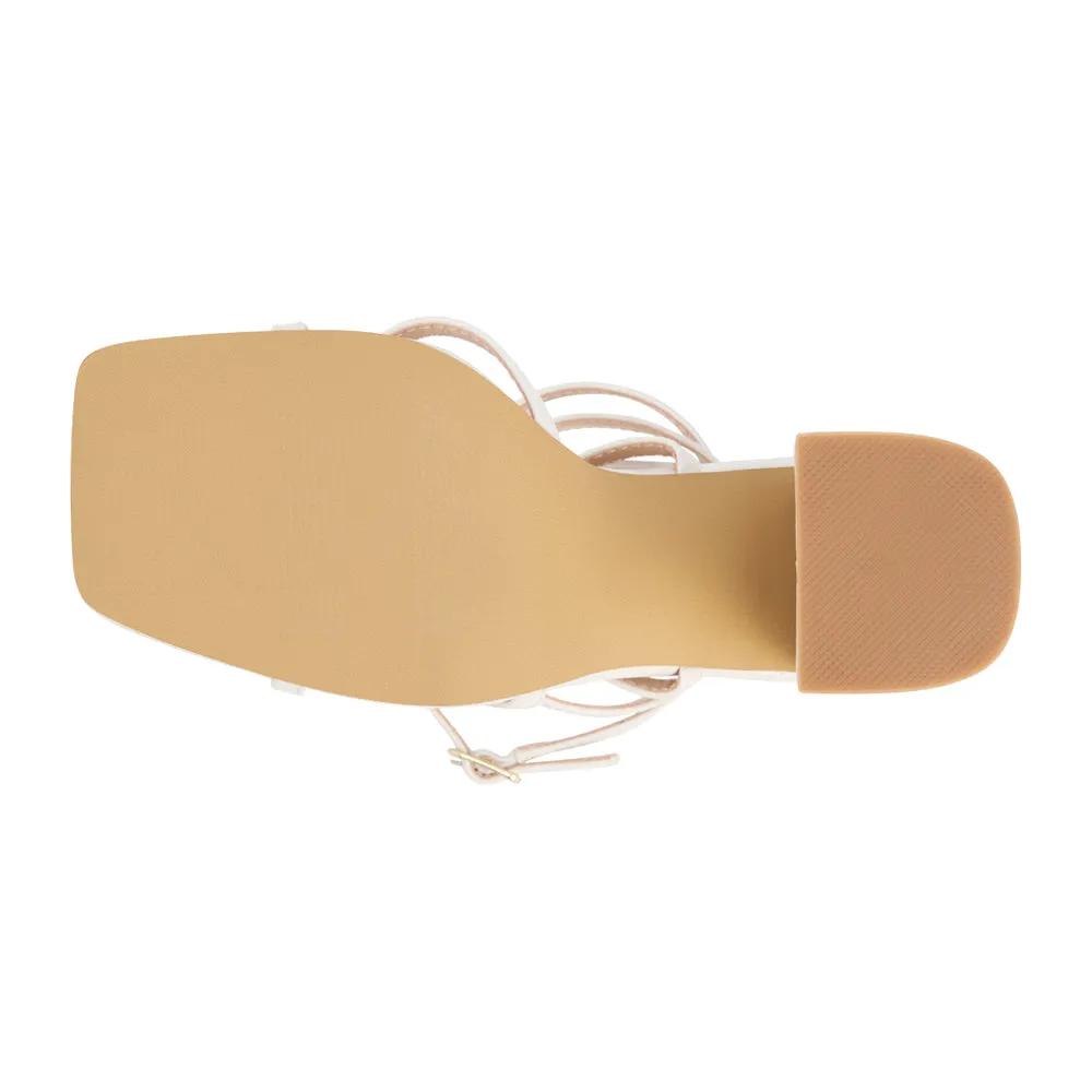 Abba Ankle Strap Block Heel Sandals sold by Shoebacca product image thumbnail 5