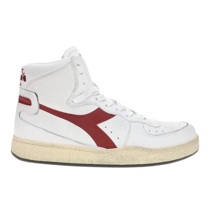 Mi Basket Used High Top Sneakers made by Diadora
