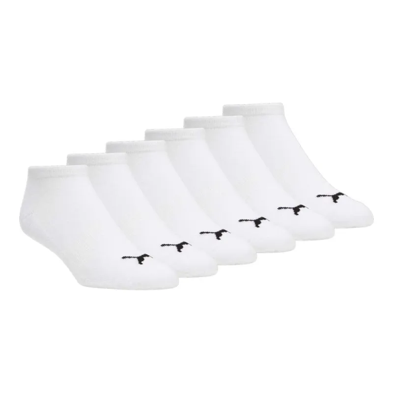 6- Pack 1/2 Terry Low Cut Socks made by Puma