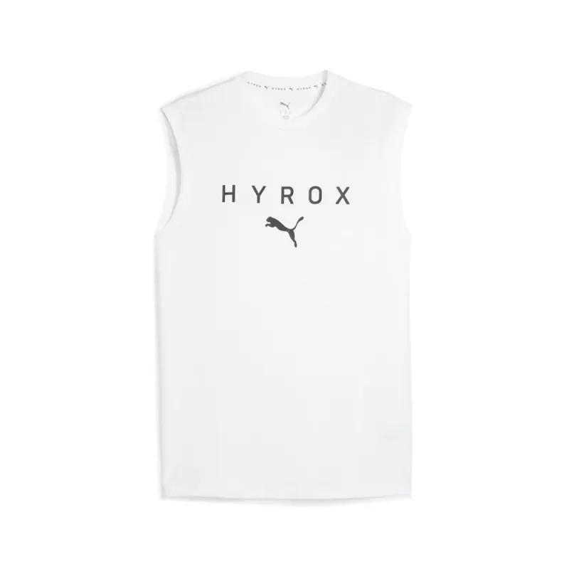 Hyrox X Cutoff Graphic Crew Neck Athletic Tank Top made by Puma
