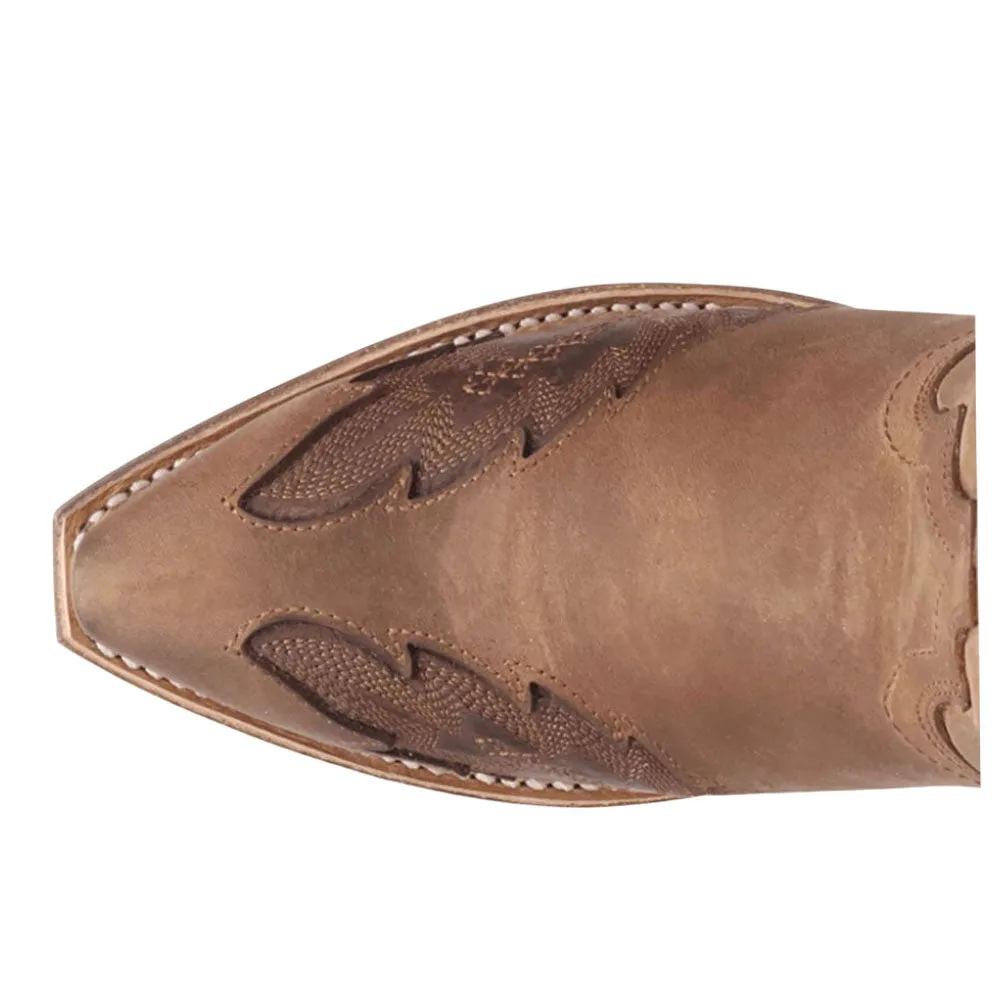 Coyote Creek Studded Overlay Snip Toe Cowboy Boots sold by Shoebacca product image thumbnail 4
