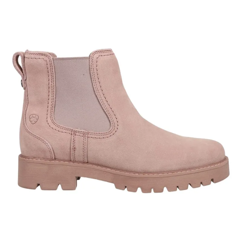 Wexford Lug Round Toe Chelsea Pull On Boots made by Ariat