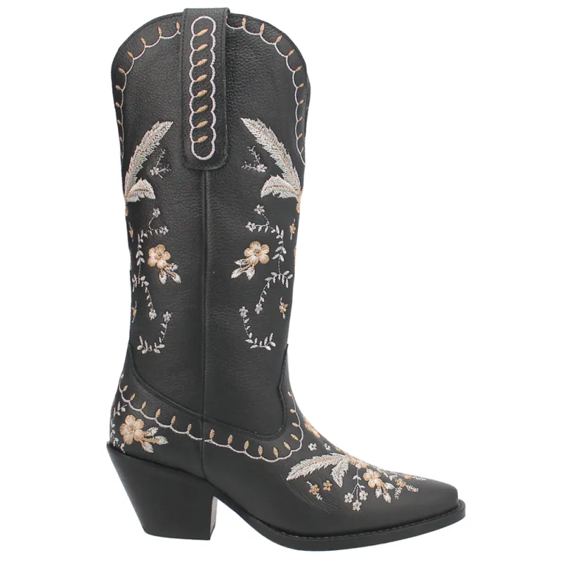Full Bloom Floral Round Toe Cowboy Boots sold by Shoebacca