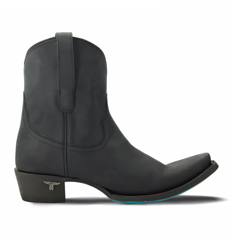 Emma Jane Snip Toe Cowboy Bootie sold by Shoebacca